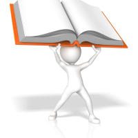 stick_figure_holding_book_above_his_head_12849